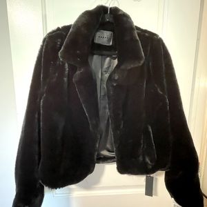 NWT Faux Fur  Jacket